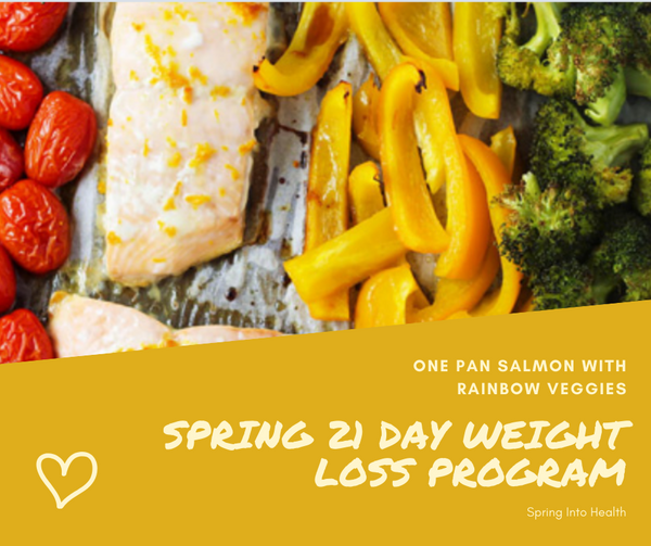 NEW!!  21 Day Spring Weight Loss Program